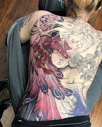 New School Inspiration Inkstinct Back Piece Tattoo Back Tattoo Women Full Back Piece Tattoos For Women