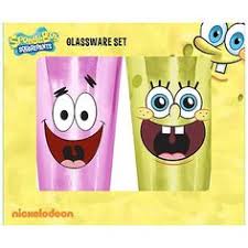spongebob squarepants and patrick star pub glasses 2 pack spongebob spongebob squarepants spongebob happy