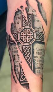 This design is rich in meaning and symbolism, and it goes by many different names, such as crusader's cross. Outstanding Christian Religious Cross Tattoo Design Body Tattoo Art