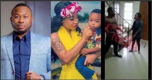 Controversial actress, tonto dikeh took to social media to reveal what she did when she found that her ex is bisexual. Shocking Video Of Tonto Dikeh Beating Her Ex Husband Olakunle Churchill Emerges Online Akpraise Com