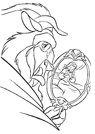 See Belle From The Mirror Coloring Pages Beauty And The Beast Coloring Pages Kidsdrawing Free Coloring Pages Online Mala