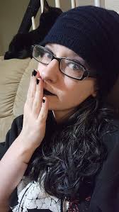 Emo night makeup and Coheed tees