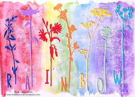Rainbow rainbow, made of light. Make A Rainbow Let S Art Journal