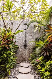 Sea Shanty Jimbaran Outdoor Bathroom Design Outdoor Shower Tropical Garden Design