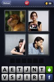 Voici les solutions de 4 images 1 mot du niveau 1 à 107 :d. 4 Images 1 Mot 67 Singe Photo Triste Pensif Android Iphone