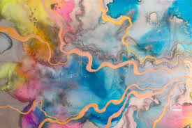 Mitch Gobel Confetti Art Resin Art Resin Artwork