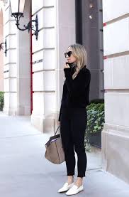 3 Schuhtrends Und 15 Beispiele Fur Den Fruhling Outfit Mode Schwarzes Outfit