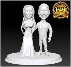 Wedding Couple Cake 3d Print 3d Print Model Wedding Couples Print Models Miniature Bride