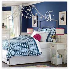 Navy And White Girls Bedroom Novocom Top
