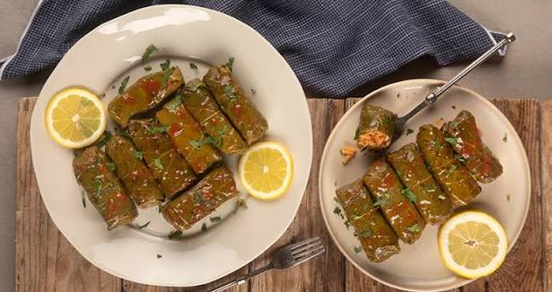 Stuffed Grape Leaves