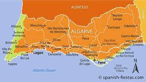 Tourist Map Of Algarve Portugal Self-Drive Tour Of The Algarve Coast Of Portugal From Spain | Spanish  Fiestas | Algarve, Algarve Portugal, Albufeira Portugal