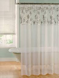 Pin By Shopbobbys Com On Linen Sequin Shower Curtain White Shower Curtain Fabric Shower Curtains