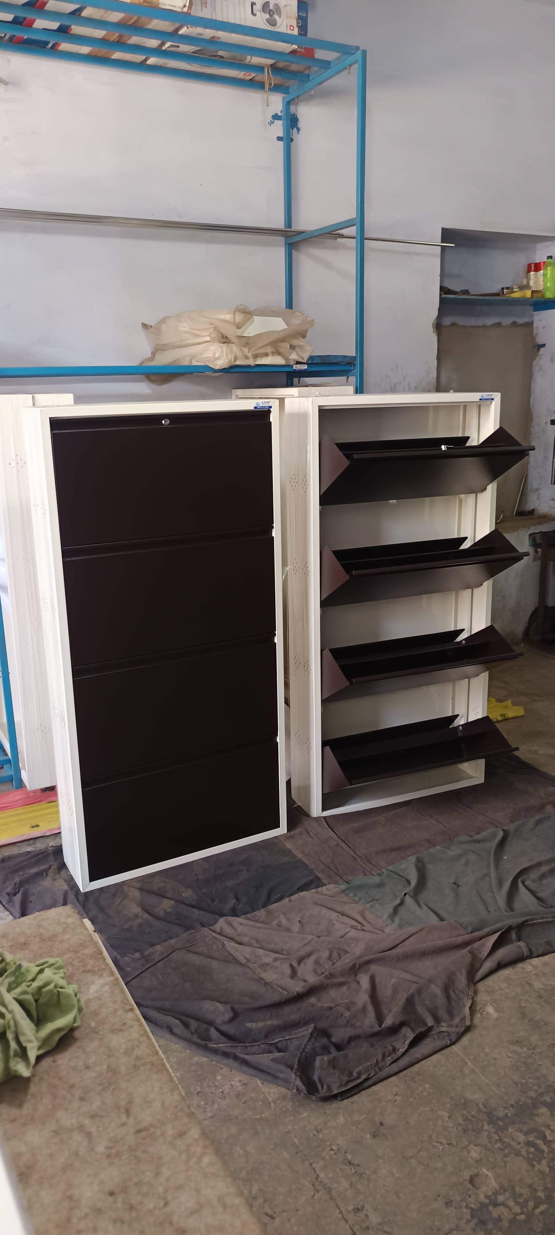 4 door Double decker shoe rack product image