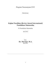 Template teorema mengalami perubahan karena adanya penambahan url dan isi. Program Pascasarjana Uny Kajian Penelitian Review Jurnal Internasional Pendidikan Matematika Dr Marsigit M A