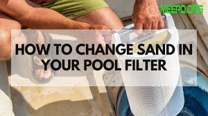 Pool Filter Sand How To Change Sand In Your Pool Filter Pool Filters Pool Filter Sand Pool Sand