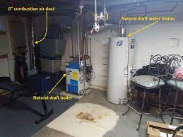 Fresh air for combustion must be supplied to the boiler from outdoors using approved intake piping listed below. Are Combustion Air Ducts Needed For Large Basements Structure Tech Home Inspections