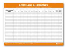 L Affichage Des Allergenes Dans La Restauration