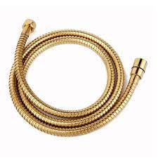 Luxurious Golden Shower Hose Stainless Steel Gold Plumbing Shower Tube  Replacement -1.5m : Amazon.co.uk: DIY & Tools