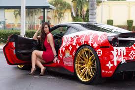 Maybe you would like to learn more about one of these? Used Rolex Supreme X Louis Vuitton Custom Wrapped Ferrari 488 Gtb