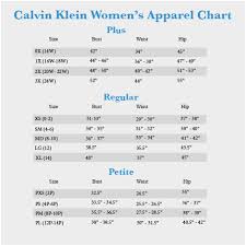 53 Judicious Calvin Klein Jacket Size Chart