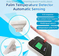 Quick check Non Contact Body temperature meter palm ...