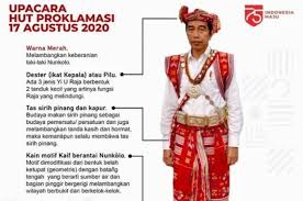 Serta selendang tenun kecil yang diselempangkan pada bahu. Makna Baju Adat Ntt Yang Dikenakan Jokowi Di Hut Ke 75 Ri Sumber Air Hingga Keberanian Pria Nunkolo Pikiran Rakyat Com Halaman 2