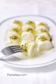 Halawet El Jeben Douceur Au Fromage Syrian Food Food Arabic Sweets Recipes