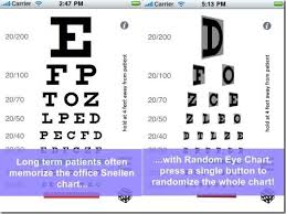 best digital eye chart generators for testing visual acuity