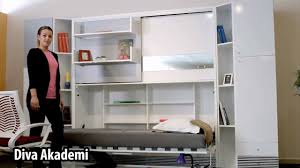 Hem çocuğunuzun çalışma masasını, hem gardrobunu hem de yatağını bir arada yerleştiremeyebilirsiniz. Multimo Akilli Mobilya Multimo Academy Bunk Multi Fonksiyonel Ranza Facebook