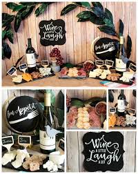 Looks stylish in your living room or kitchen as a way to display and serve your favorite wines. 73 Best Wine Party Decorations Ideas Wine Parties Wine Party Decorations Wine Tasting Party