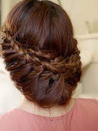 Lovely Braided Hairstyles Updo Hair Styles Braided Updo Styles