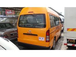 Transportasi menuju sekolah, 4% yang. Jual Kereta Toyota Hiace 2011 Window 2 7 Di Kuala Lumpur Manual Van Orange Untuk Rm 79 999 1679739 Carlist My