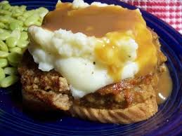 Open Faced Meatloaf Sandwich Meatloaf Sandwich Meatloaf Sandwich Recipe Food