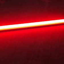 1x red 2m 12v el wire car interior decor neon strip fluorescent cold light tape. Red Fluorescent Light Furniture Others On Carousell