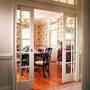 Perfect between kitchens and dining/living areas, when open sliding doors create one large room and allow a flow of people without the need to keep opening and shutting a door. 1
