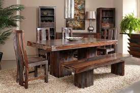 Iconic chairs redefines the purest form of modernization with unique designs, comfortable texture and variations of materials. Gray Wash Sheesham Brown Squirrel Furniture Dining Table Decor Sheesham Wood Furniture Dining