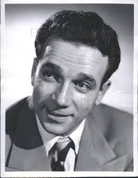 1954 Press Photo Dane Clark,actor as private eye Peter Chambers