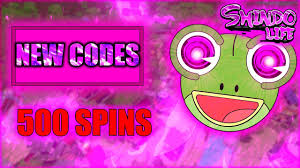 Redeem code and get 500 spins; 500 Spins New All Working Spin Codes In Shindo Life New Codes Youtube