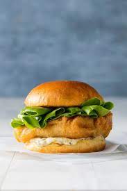 Crispy Fish Sandwiches With Tartar Sauce Cook S Illustrated Recipe Fish Sandwich Tartar Sauce Yummy Seafood