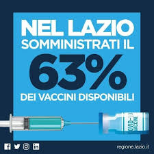 Covid 19 Nel Lazio Somministrato Il 63 Dei Vaccini Consegnati Www Linchiestaquotidiano It