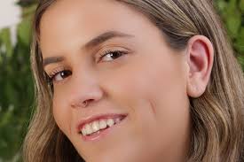 Hammered Gold Snug Septum Ring 20G