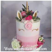 We recommend making the unicorn ears and horn a few days in advance to give them a chance to dry and harden. Unicorn Cake With Fresh Flowers Fresh Flower Cake Unicorn Birthday Cake Kids Cake