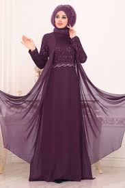 Neva Style Neva Style Pul Payetli Mor Tesettur Abiye Elbise 25758mor 2020 The Dress Aksamustu Giysileri Elbise