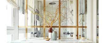 Soft grey walls and fresh white trim provide the backdrop. You Need To See The Master Bathroom Of This Luxurious Paris Apartment Paris Design Agenda