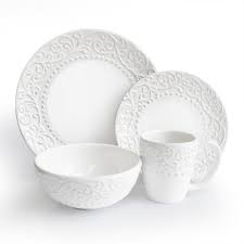 Black And White Dinnerware Sets Overstock Com Online Shopping Bedding Furniture Electronics Jewelry Clothing More Ceramic Dinnerware Set Dinnerware Sets Dinnerware Set