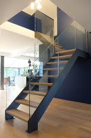 La rampe à lisses horizontales : Escalier Et Rampe Fer Forge Ferronnerie Toulouse Atelier Saint Frumens