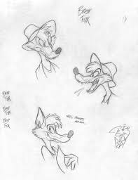 Br Er Fox From Song Of The South Brerfox Fox Character Design Animation Cartoon Drawings Disney Illustration
