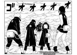 Tim 7 dan kawaki telah bergegas menyelamatkan naruto yang sebelumnya ditangkap oleh jigen. Ini Alasan Kenapa Sarada Uchiha Pimpin Tim 7 Di Boruto