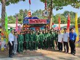 Trảng Bàng: Sôi nổi hội trại “Tuổi trẻ tòng quân
