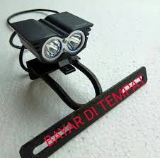 Dengan mengubah arus lampu utama dari ac ke dc. Lampu Led Motor Variasi